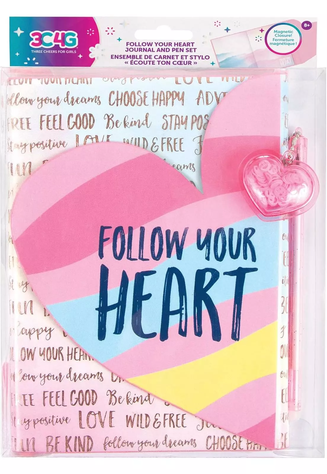 Diario Follow Your Heart con Lápiz 12043 Make It Real-0