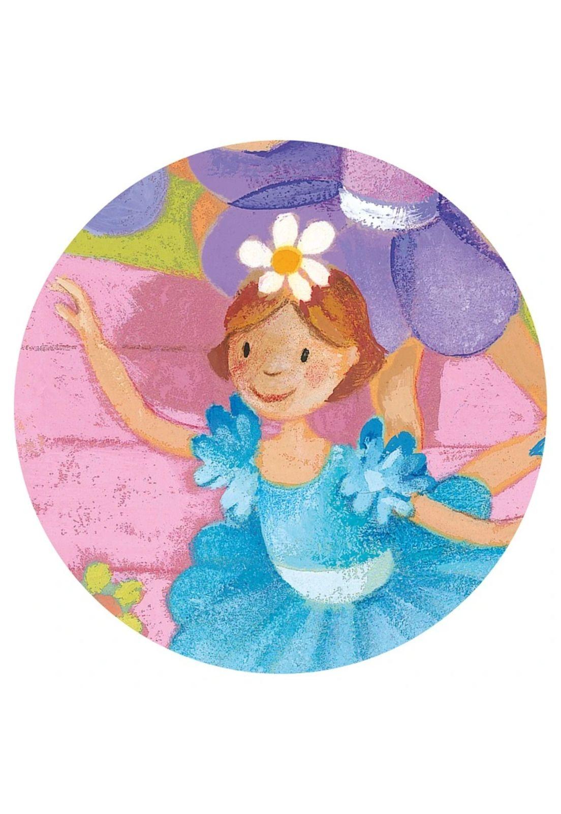Puzzle 36 Pzs Bailarina con la Flor Djeco-3