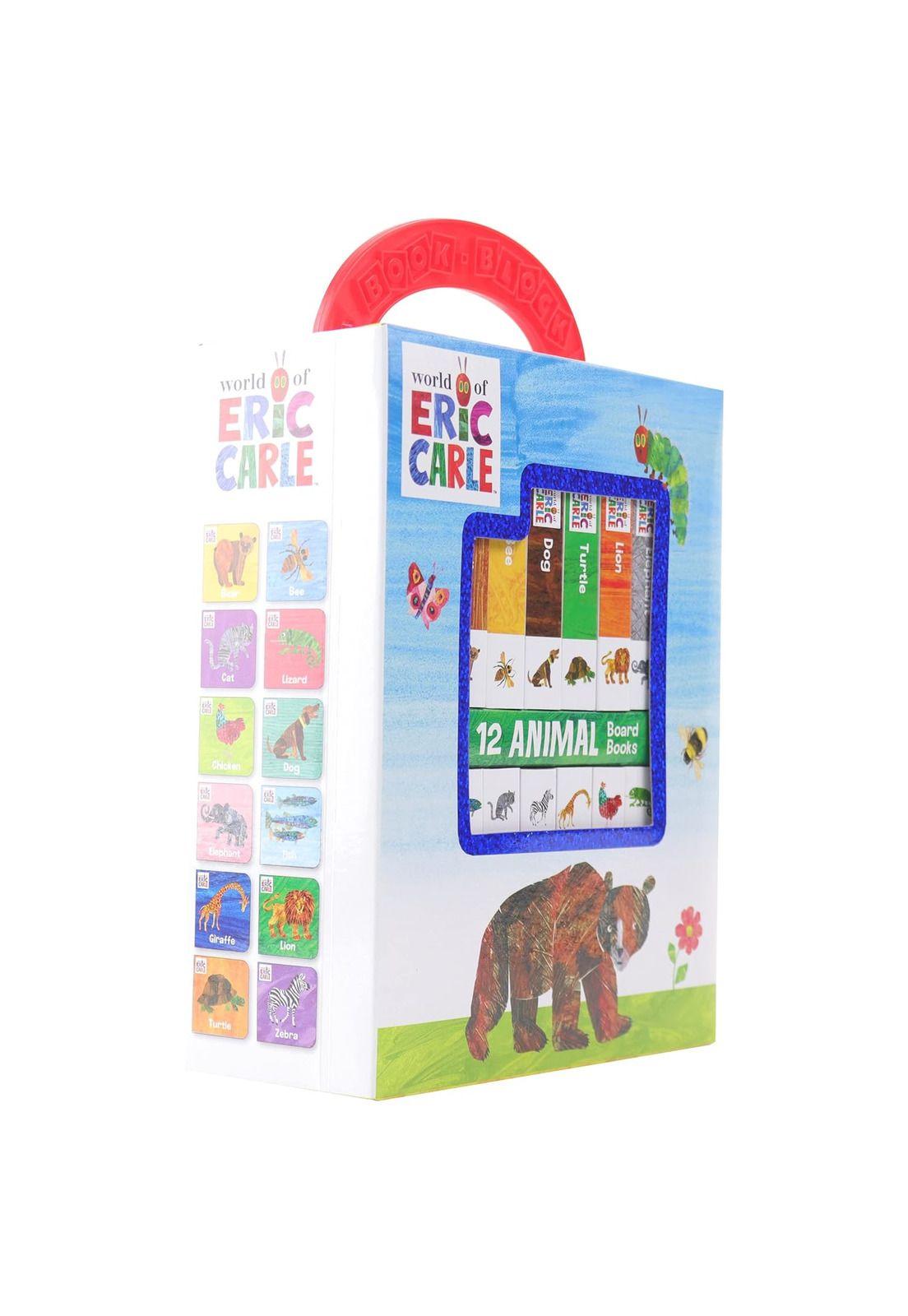 Libro Inglés Eric Carle 12 Libros de Animales Hardcover-4