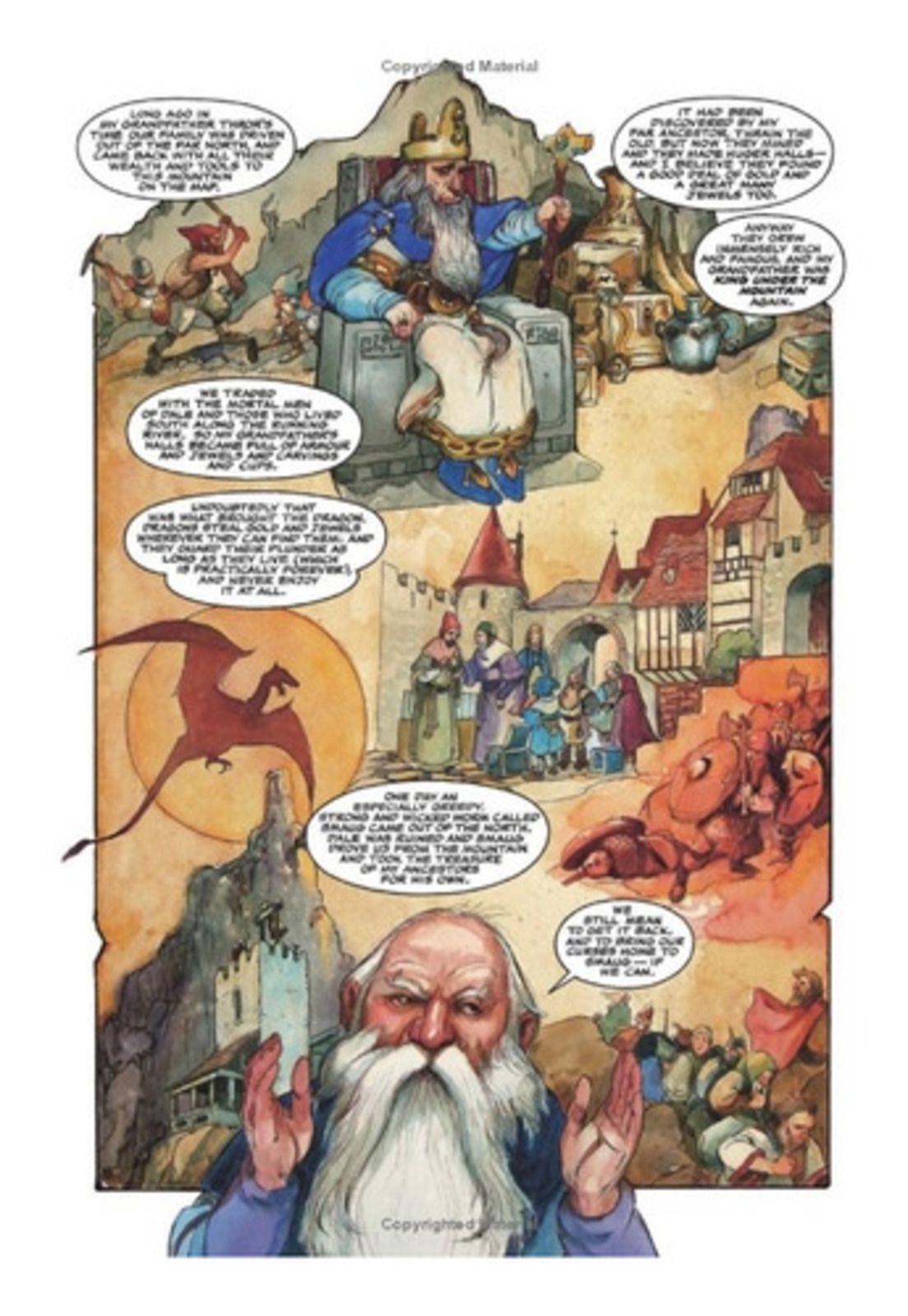 Libro Inglés The Hobbit Graphic Novel Paperback-2