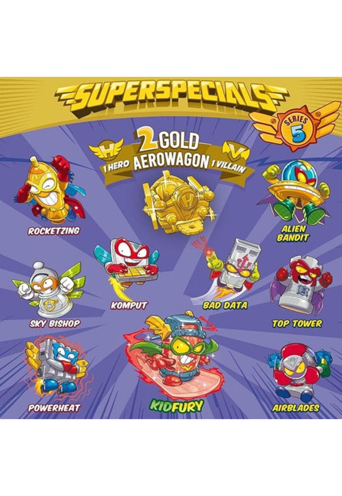 Superzings Lata Dorada Series 5 , Figuras Exclusivas-3