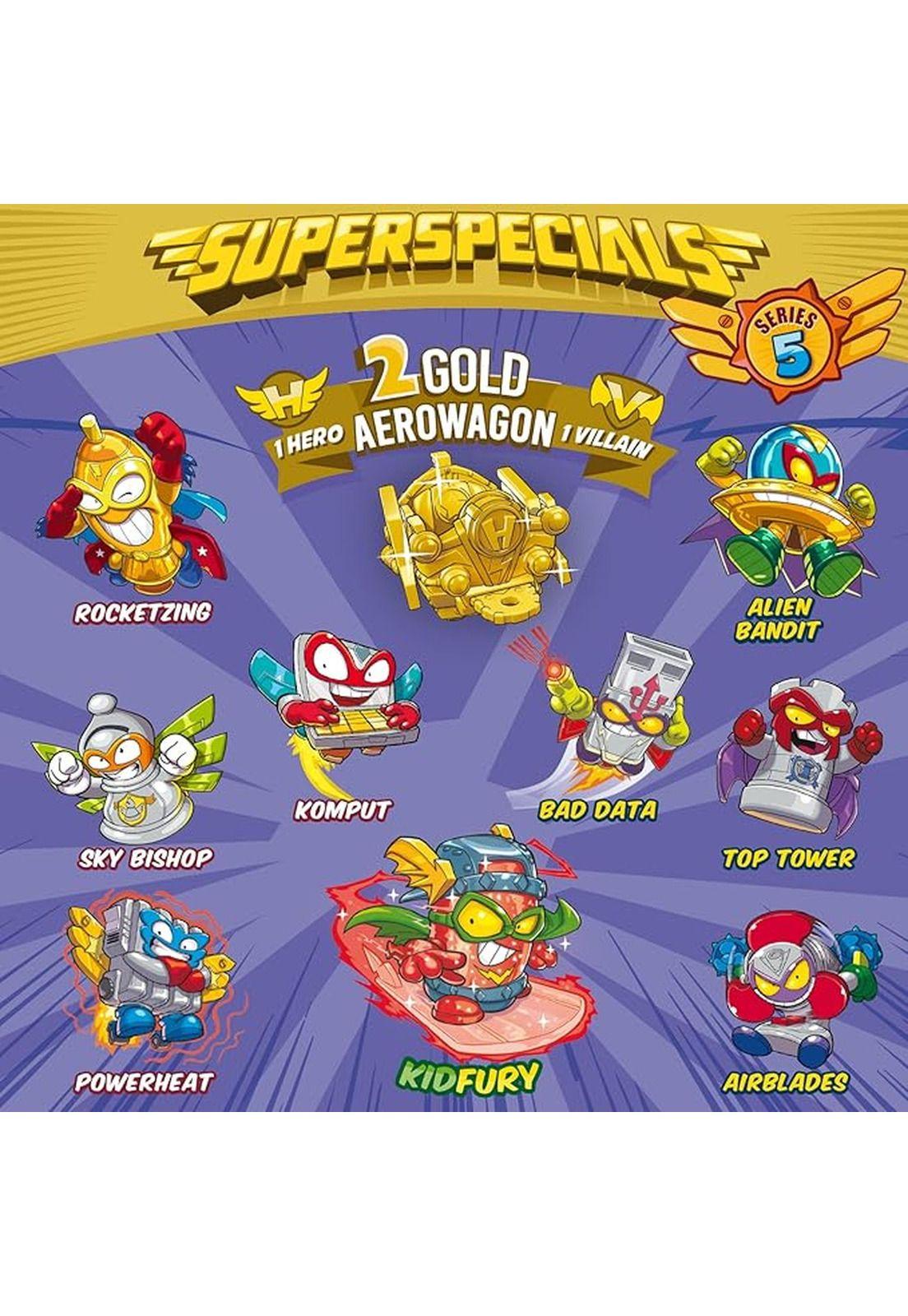 Superzings Lata Dorada Series 5 , Figuras Exclusivas-2