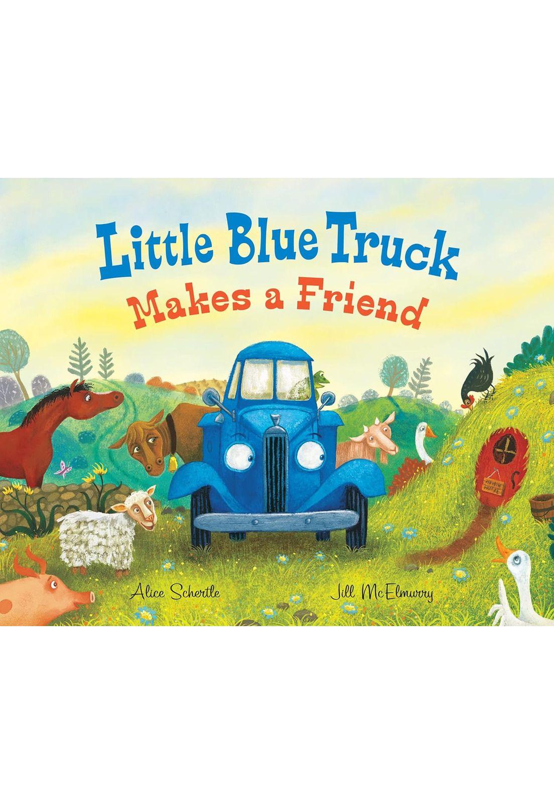 Libro Inglés Little Blue Truck Makes a Friend Hardcover-1