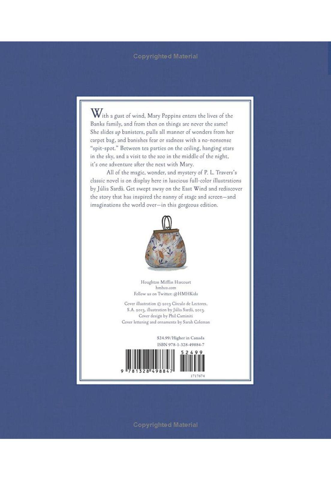 Libro Inglés Mary Poppins Gift Edition Hardcover-4