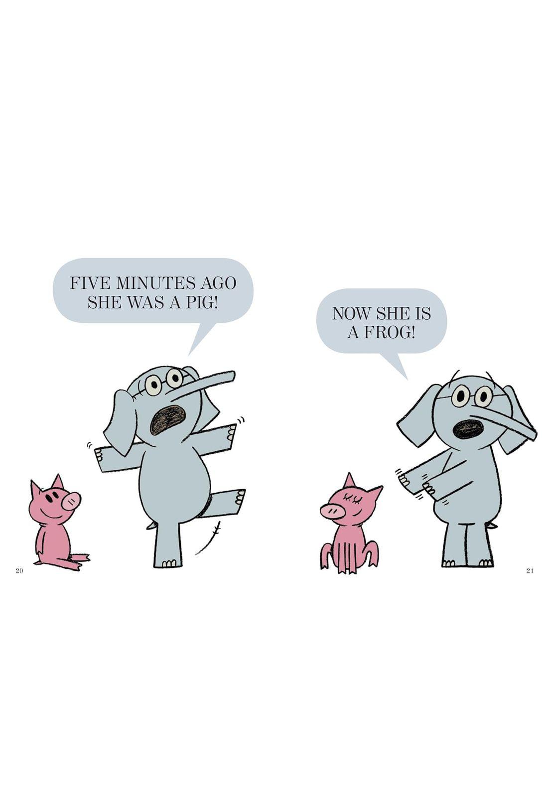 Libro Inglés Elephant & Piggie I'm a Frog Hardcover-0