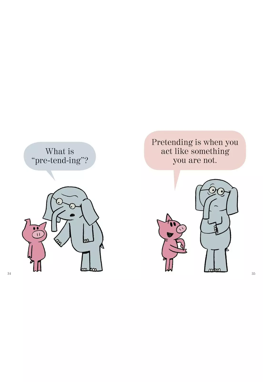 Libro Inglés Elephant & Piggie I'm a Frog Hardcover-2