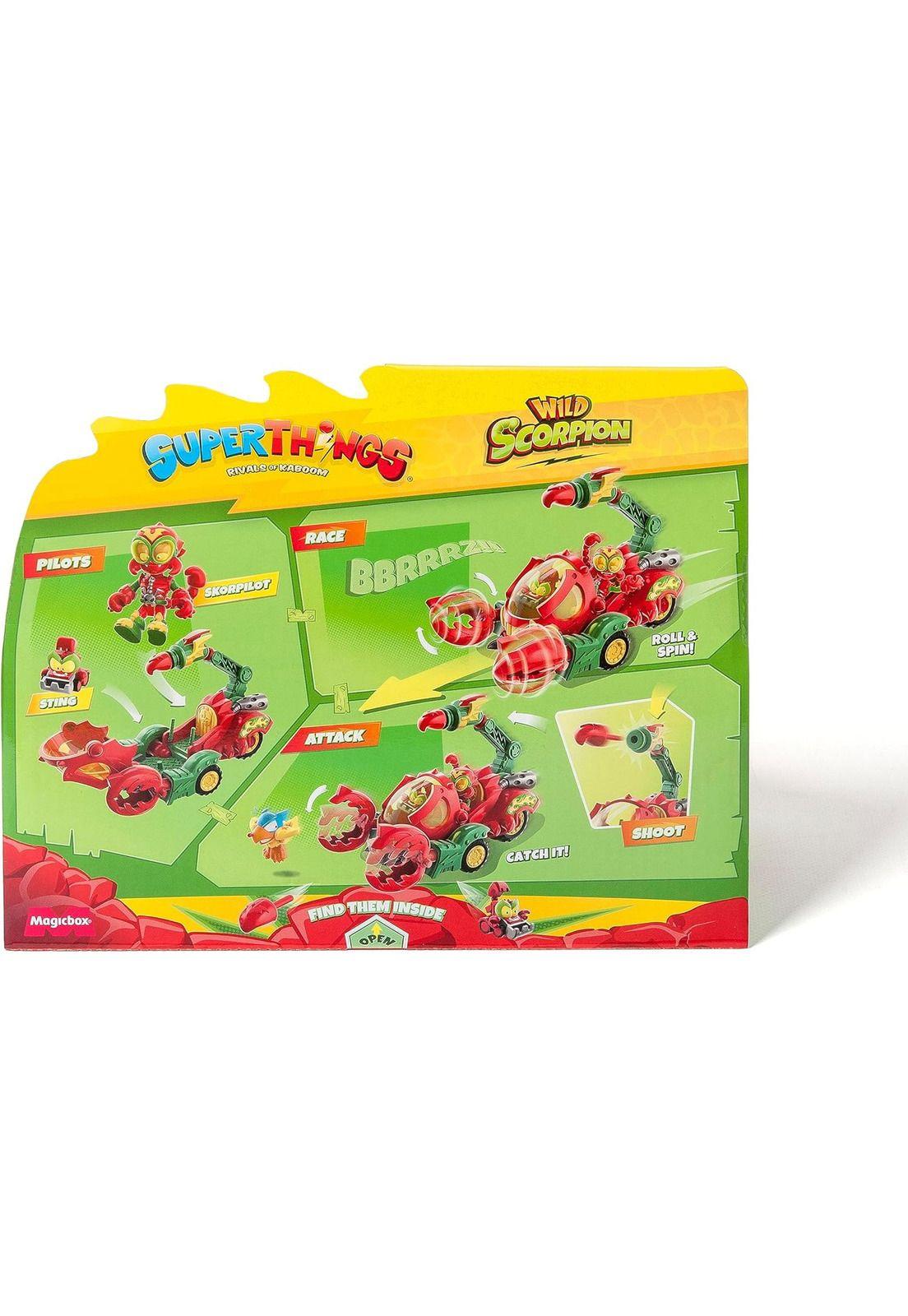 Superzings Wild Scorpion Escorpion Figuras Exclusivas-8