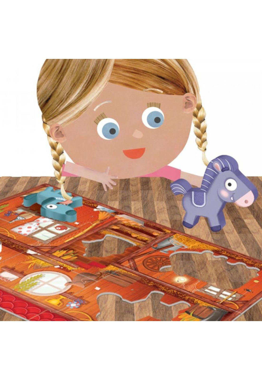 Headu Puzzle Montessori, Mi Primer Puzzle La Granja-2