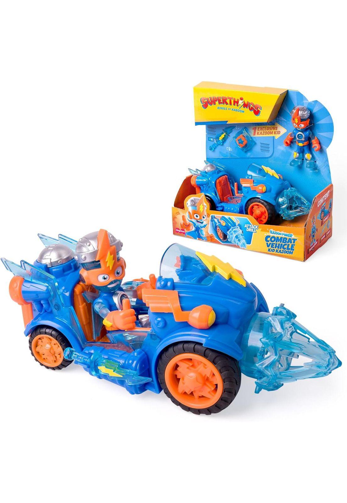 Superzings Kazoom Power -  Vehiculo De Combate Kid Kazoom-4