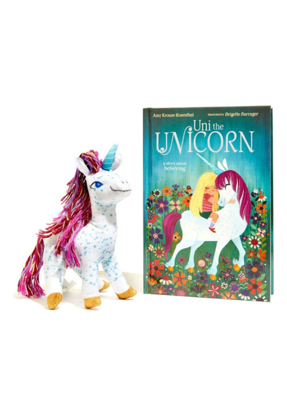 Libro Inglés Uni the Unicorn Book and Toy Set Hardcover-2
