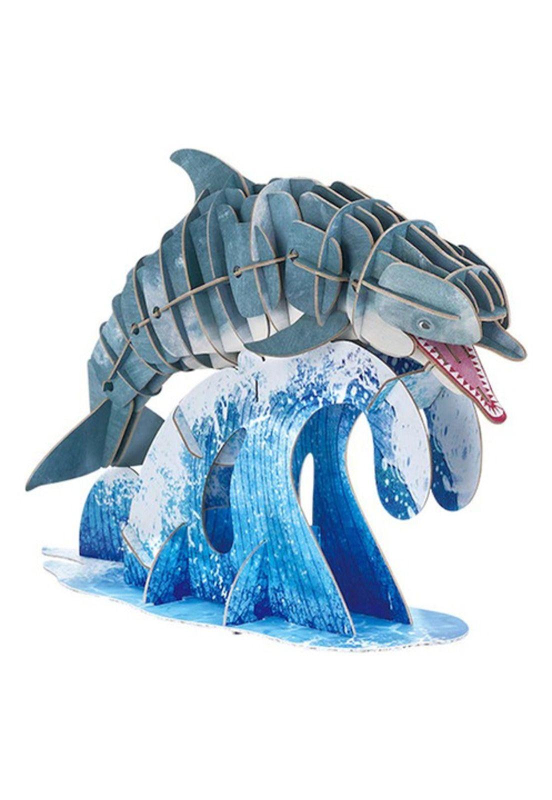 Puzzle Eco 3D Delfín Mieredu-2