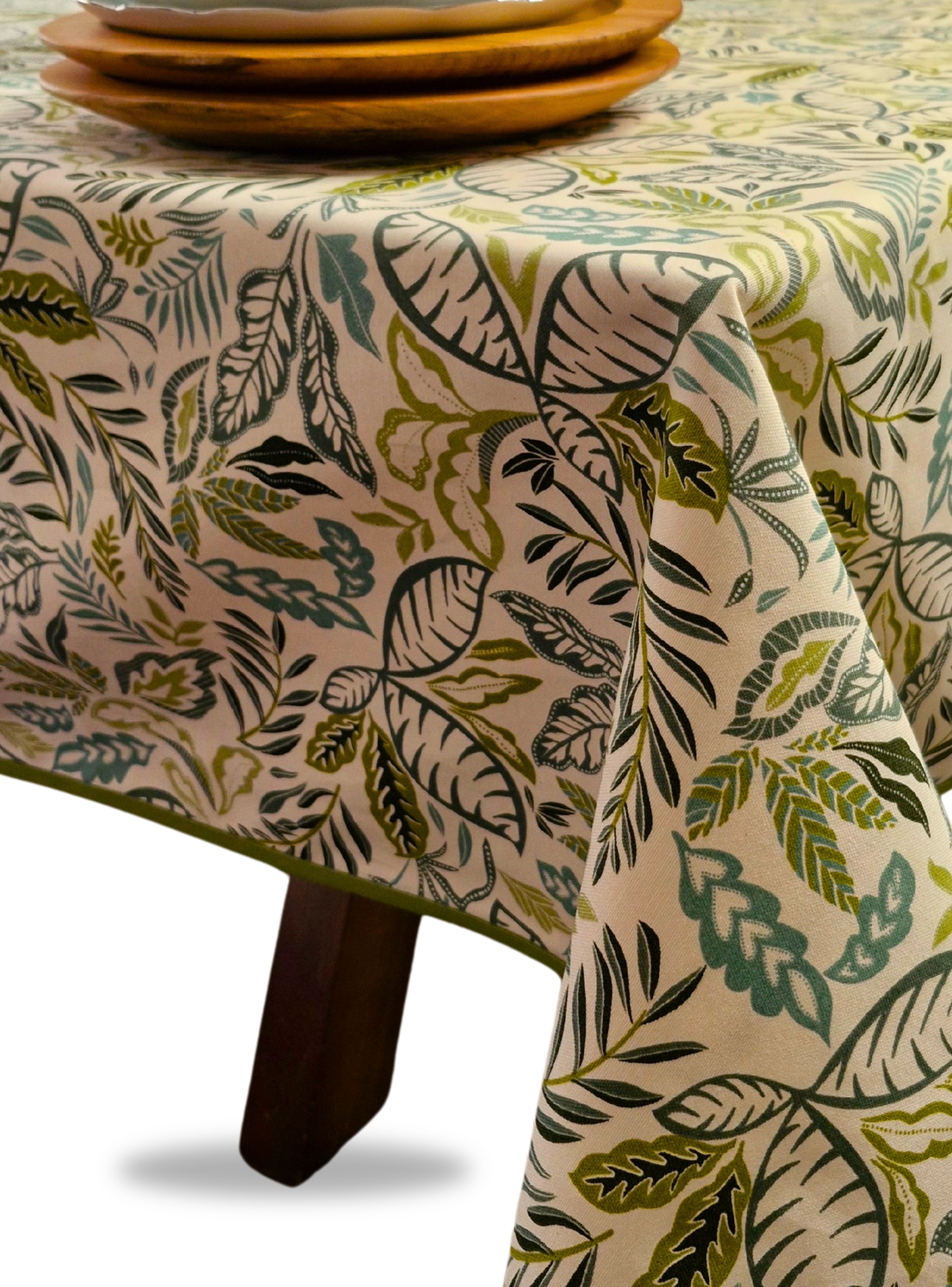 Mantel Hojas 150X250 cm Rectangular Impermeable-2