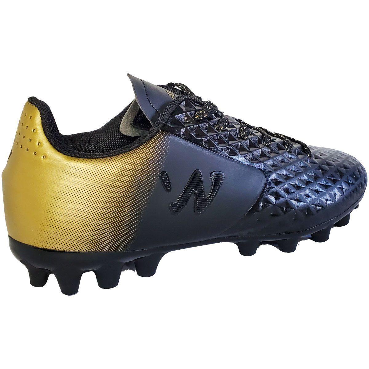 Chuteador Fútbol Norwest Negro y Dorado Capitano Fg-3