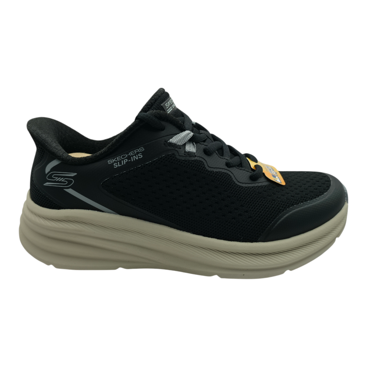 Zapatilla Outdoor Mujer Skechers Slips ins Bobs Skills Black-4
