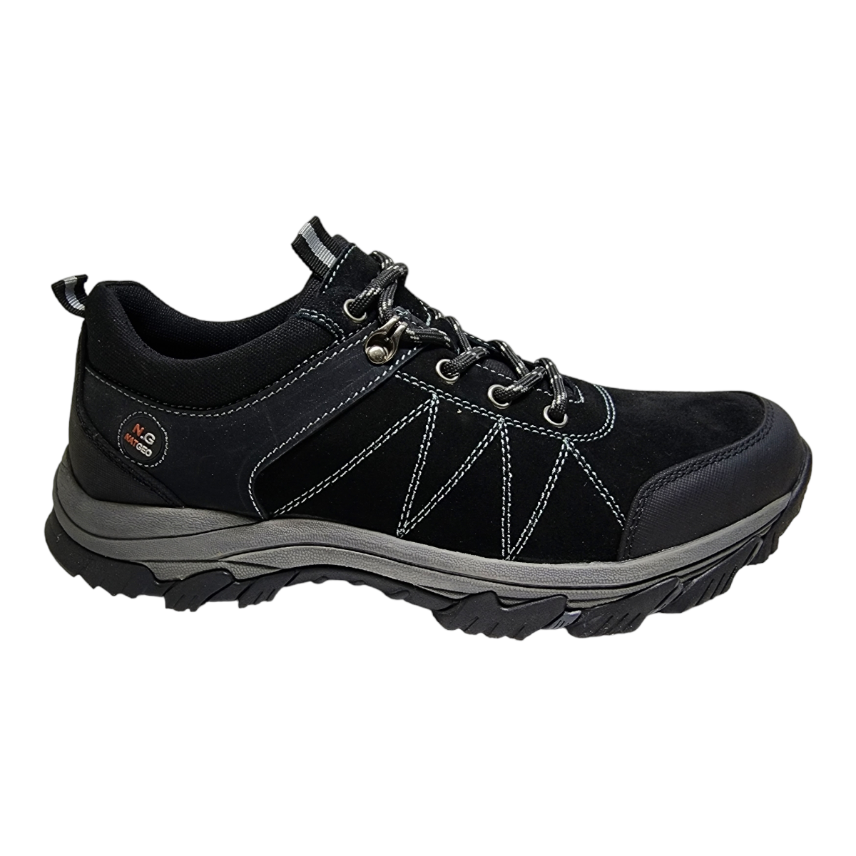 Zapatilla Hombre Natgeo Negro y Gris-3
