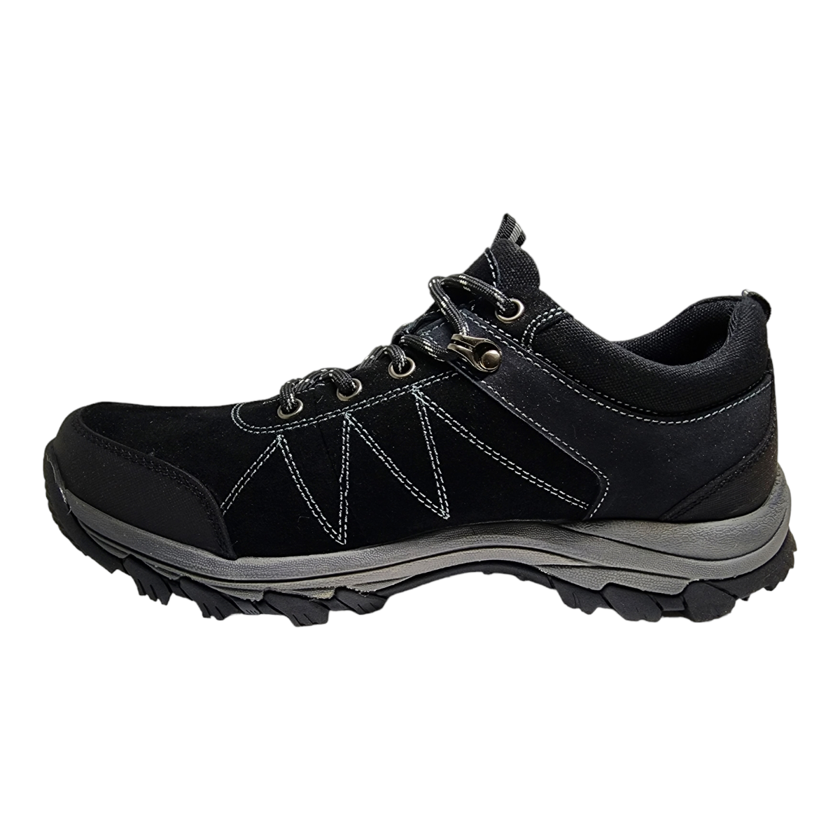 Zapatilla Hombre Natgeo Negro y Gris-2