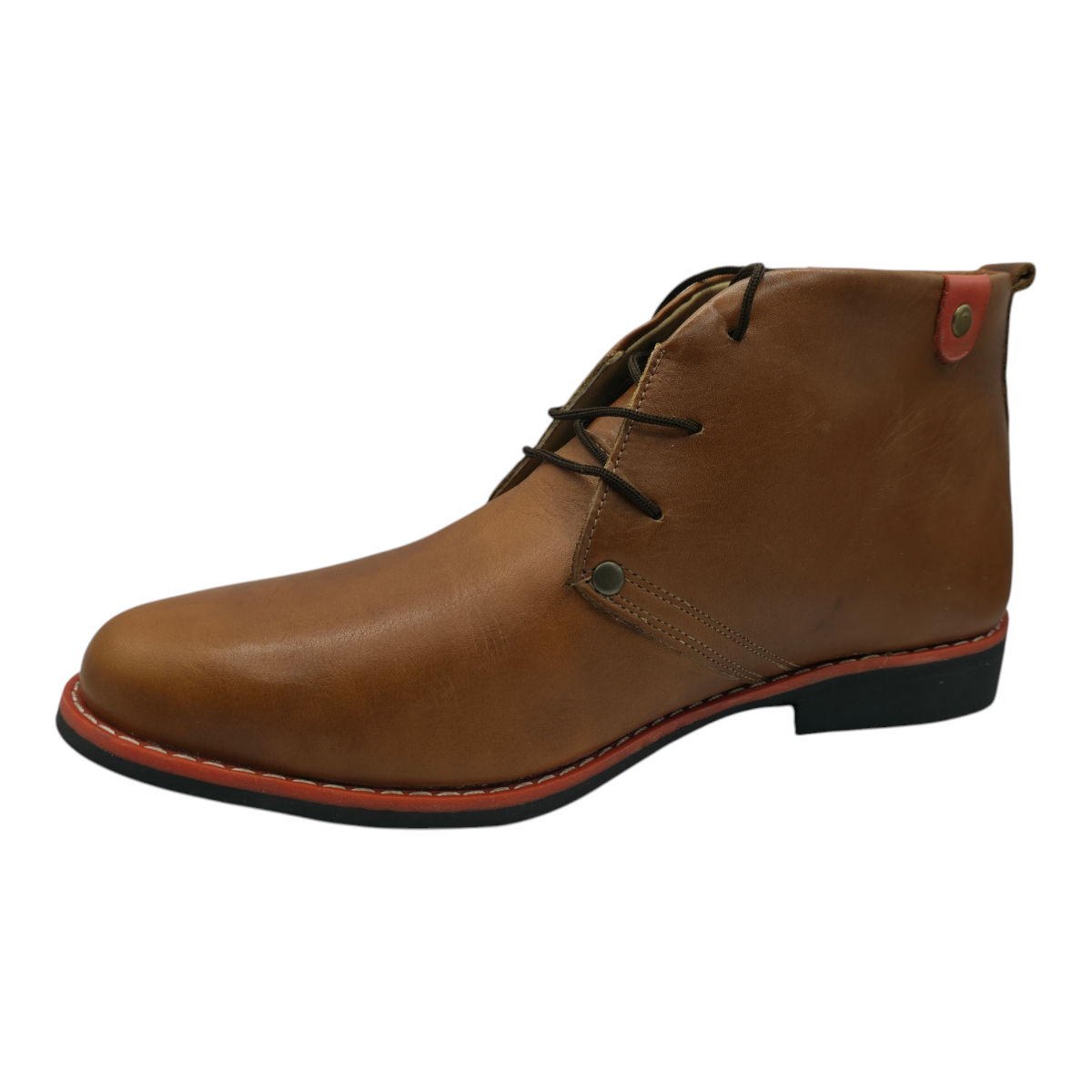 Botin Hombre Dpiero Cuero Chapulino Cafe-3