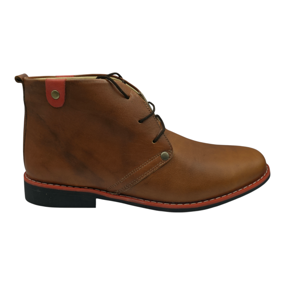 Botin Hombre Dpiero Cuero Chapulino Cafe-5