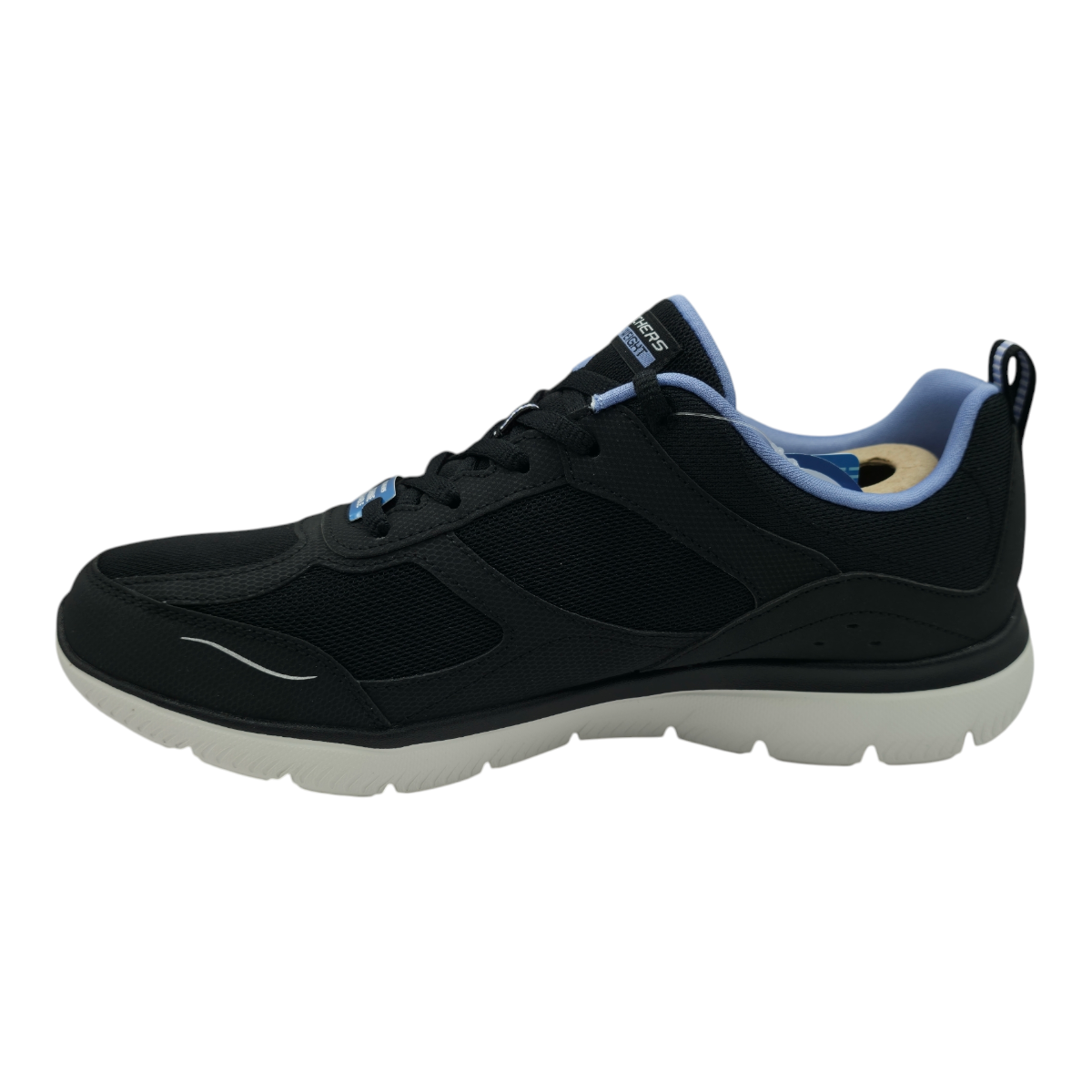 Zapatilla Urbana Mujer Skechers Azul Marino Lite-3