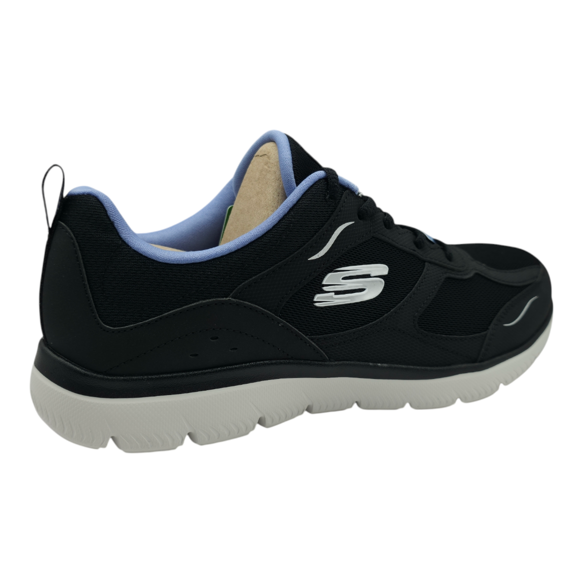 Zapatilla Urbana Mujer Skechers Azul Marino Lite-4