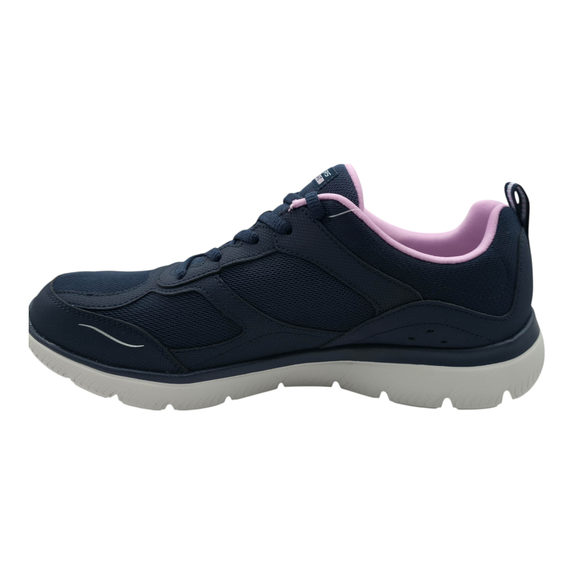 Zapatilla Urbana Mujer Skechers Azul Marino Lite-0