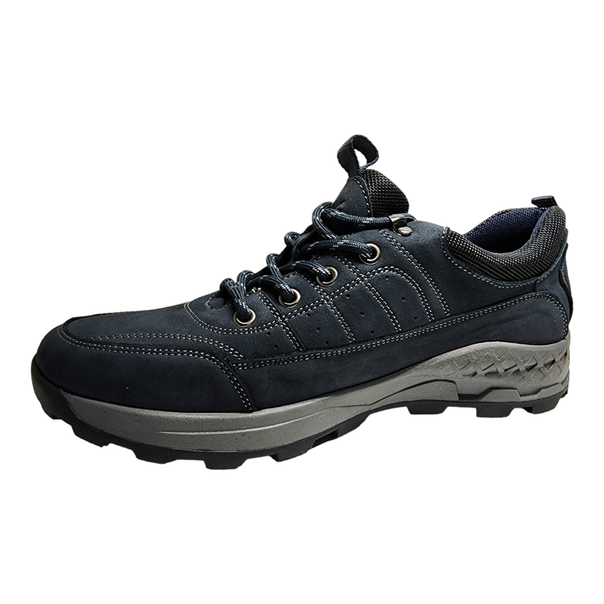 Zapatilla Hombre Natgeo Azul Oscuro y Gris-4