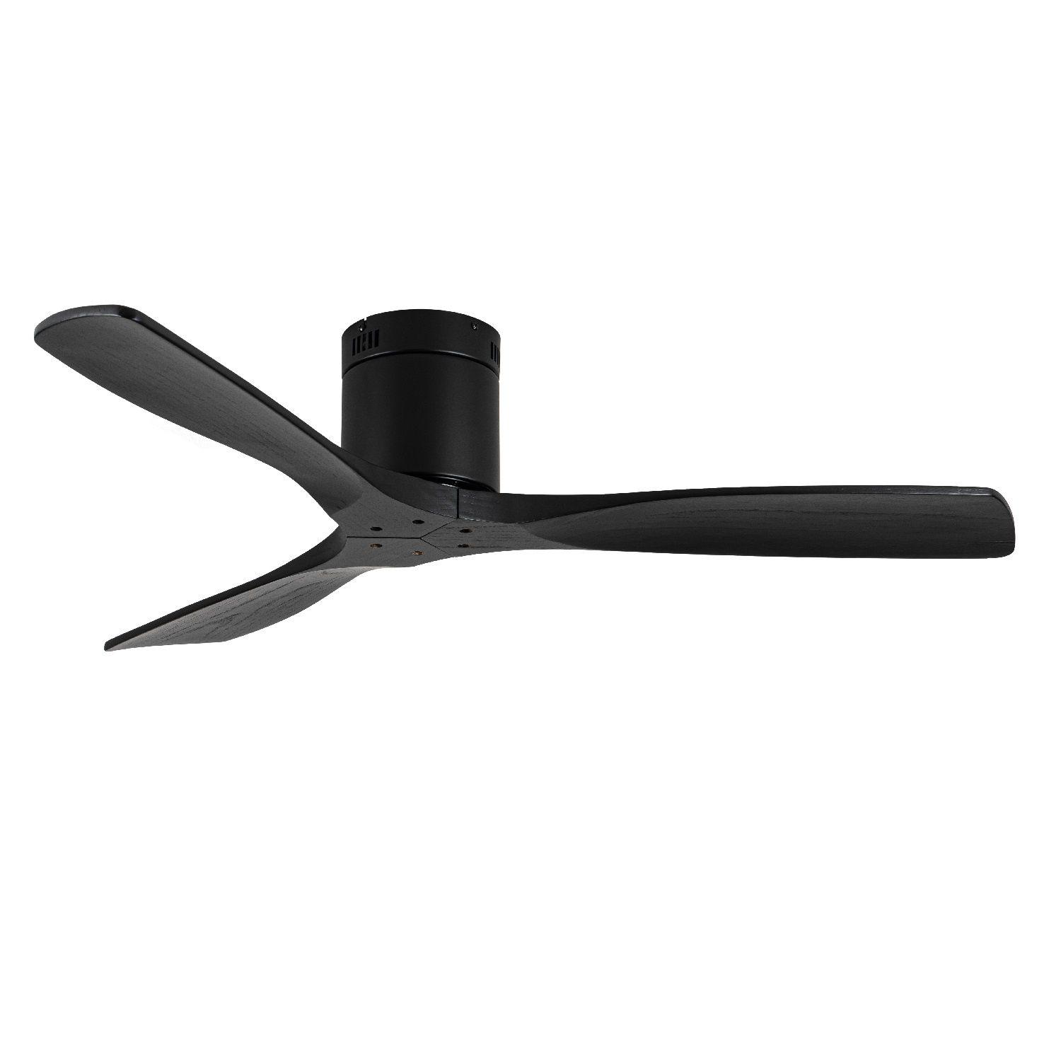 Ventilador de Terraza Anwo Brezza de Madera Color Negro ZVTM-B-0