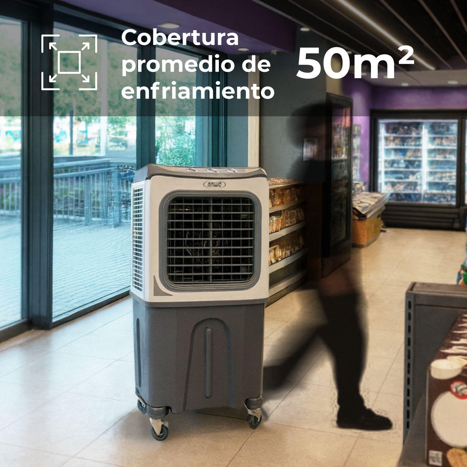 ENFRIADOR EVAPORATIVO PORTATIL COMERCIAL 5.500MCH-2