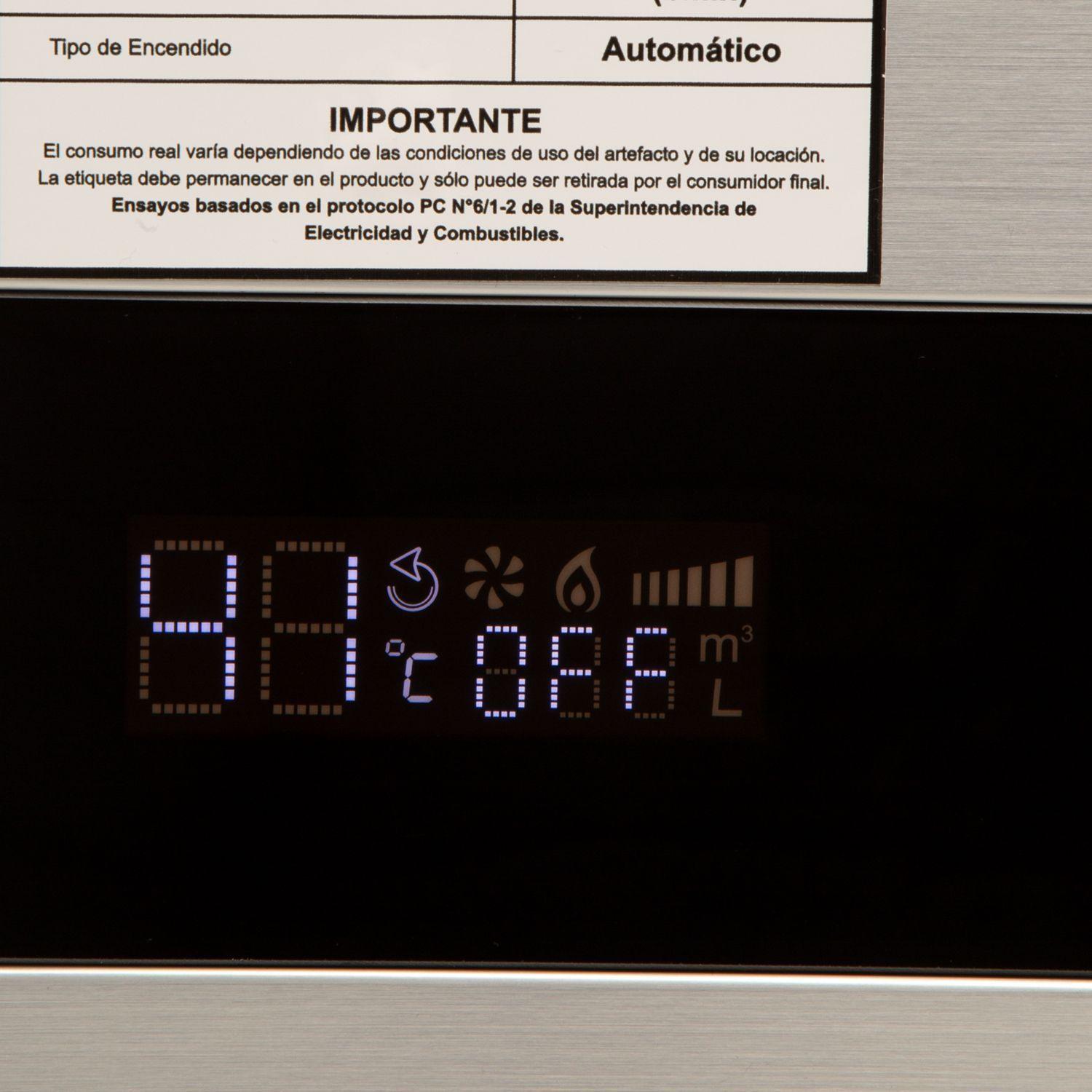 Calefón Anwo Tiro Forzado 10 Litros Gas Licuado Modulante Hitech Hydro 18 VAN10LTS LPG-2