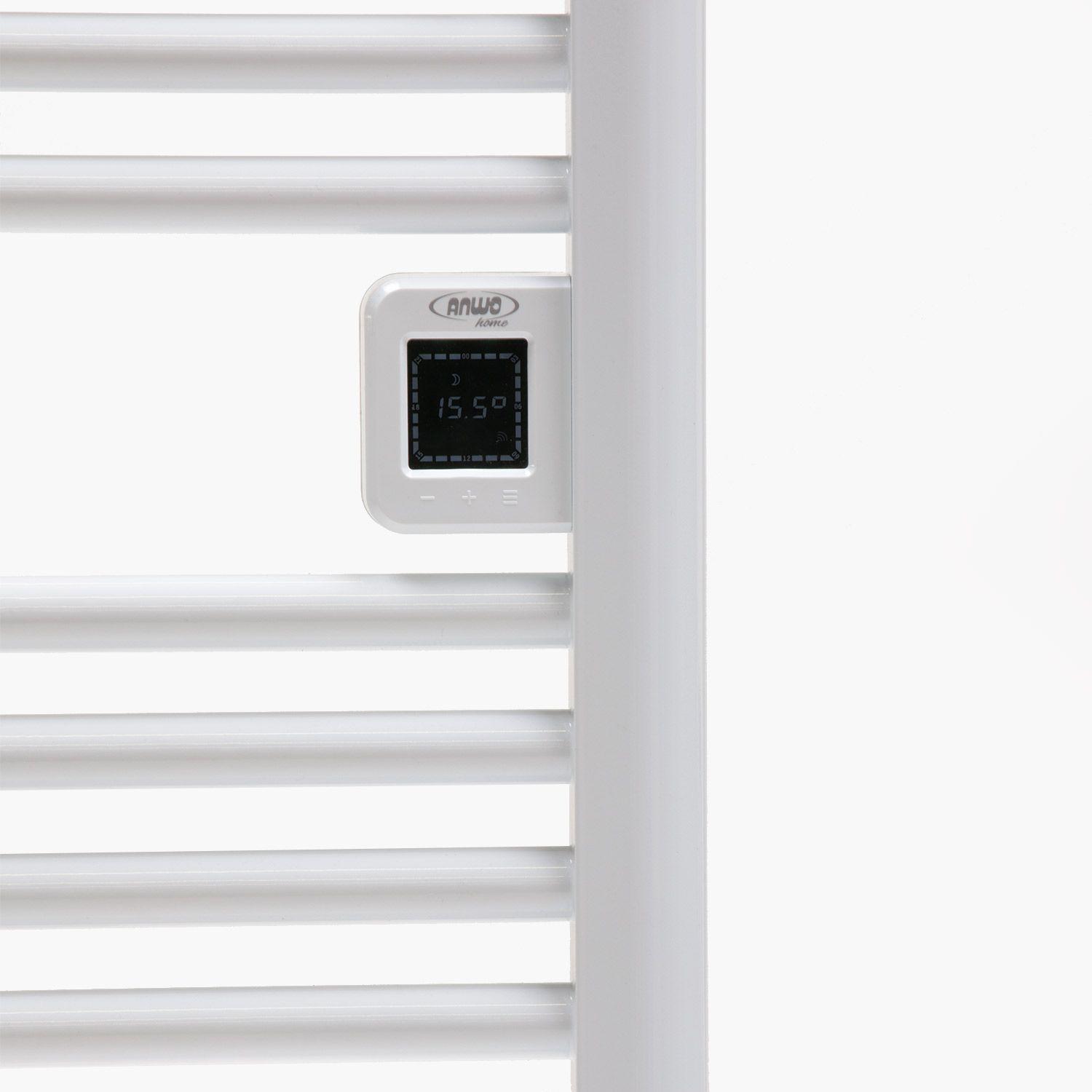 Toallero Eléctrico Anwo Tubular 500W Programable con Wifi FL.500-2
