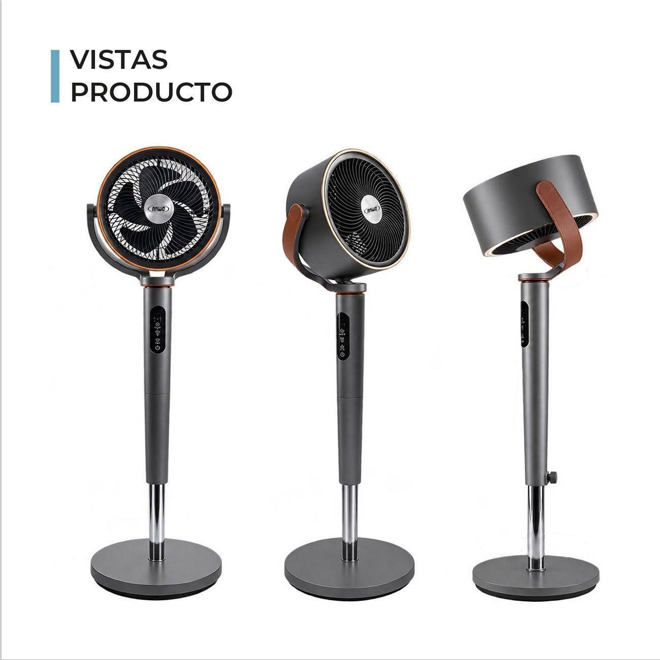 Ventilador Pedestal Anwo 3D Flow Brizo FX DC18R Oscilacion 360-2