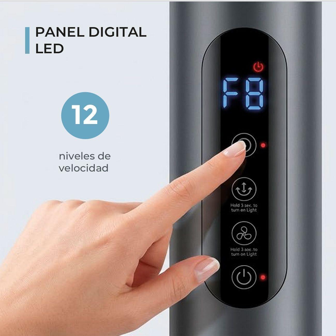 Ventilador Pedestal Anwo 3D Flow Brizo FX DC18R Oscilacion 360-4