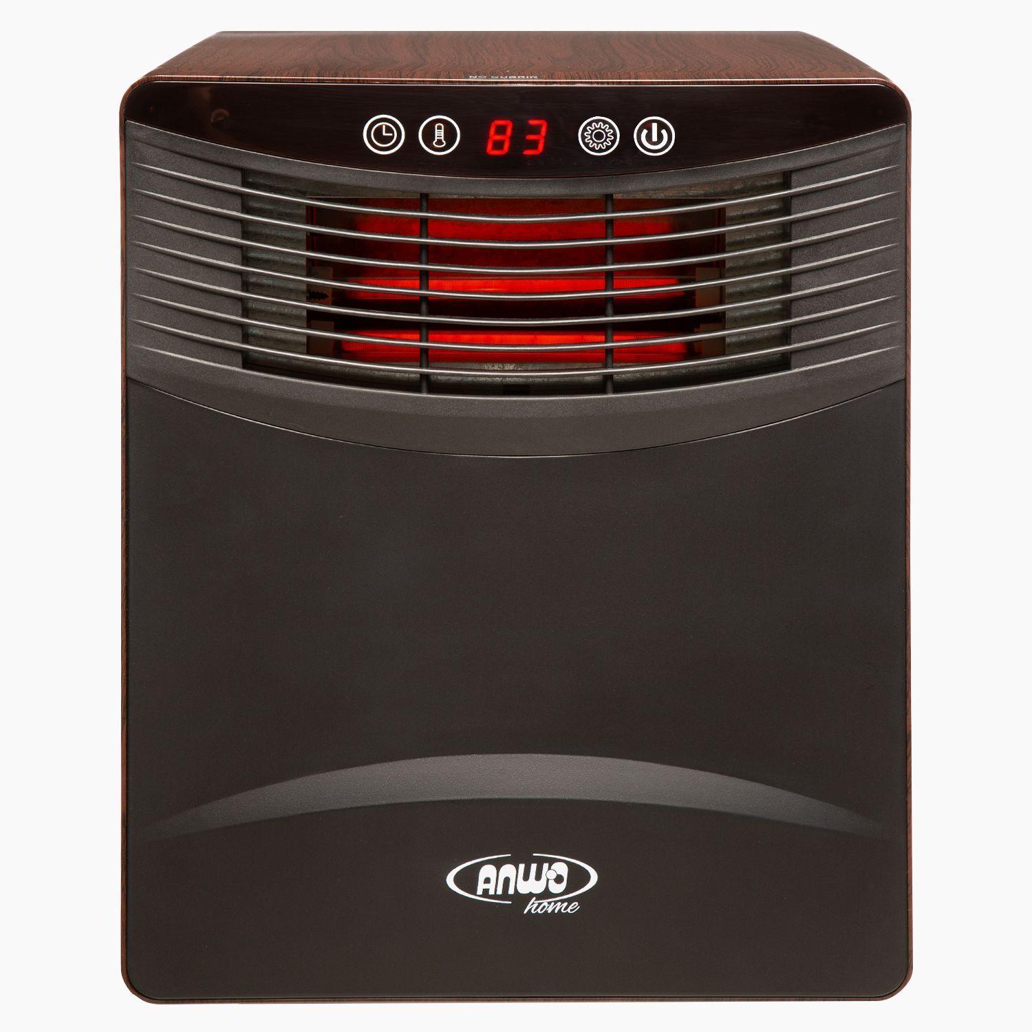 Estufa Calefactor Infrared Anwo EST-IR1500-BUV Luz UV Elimina Virus y Bacterias-1