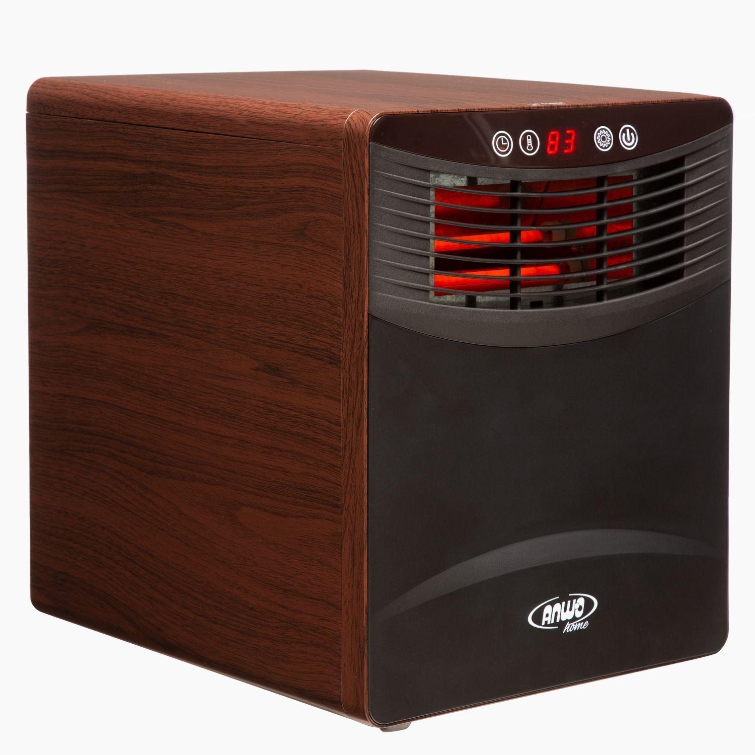 Estufa Calefactor Infrared Anwo EST-IR1500-BUV Luz UV Elimina Virus y Bacterias-0