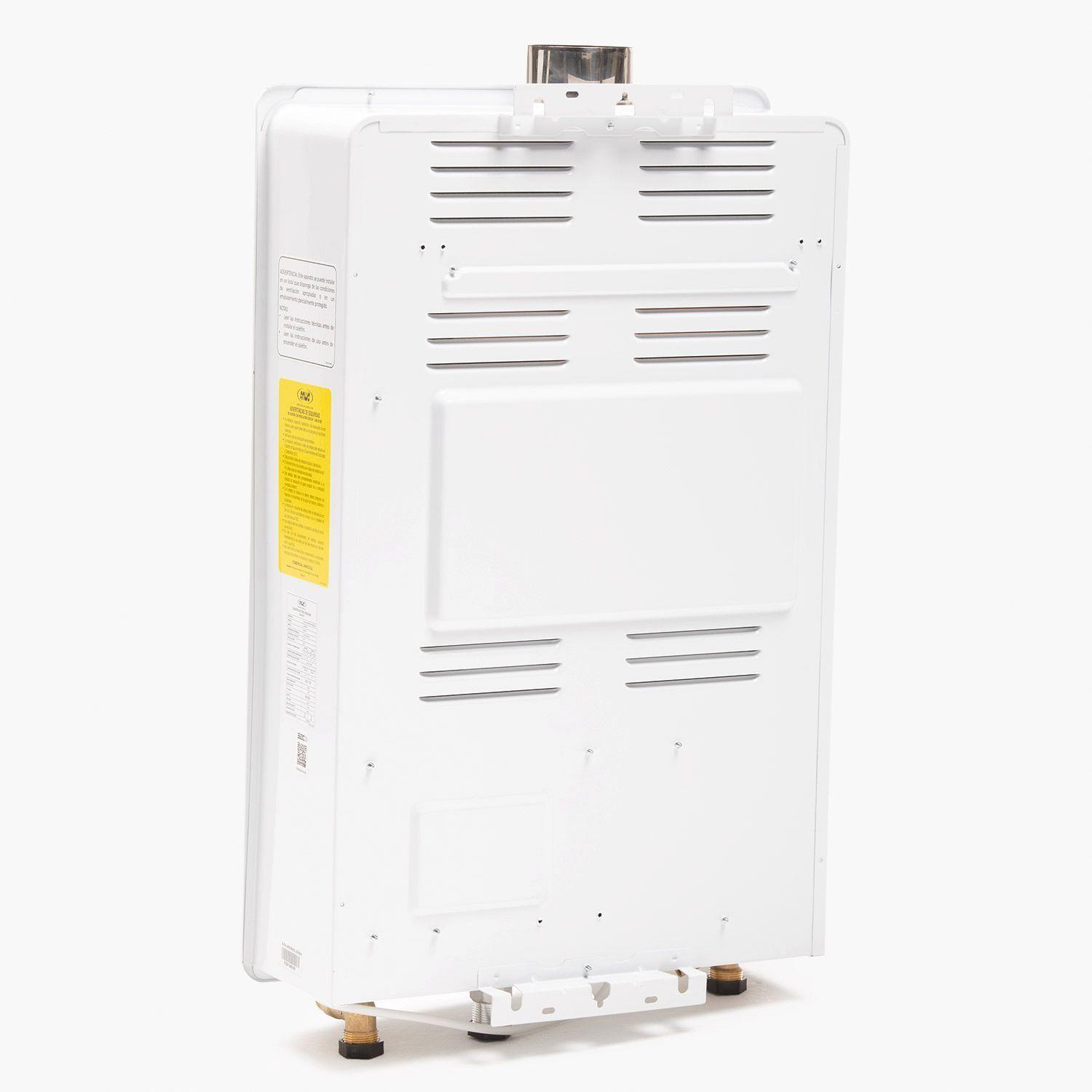 Calefón Anwo Tiro Forzado 24 Litros Gas Natural Modulante Hitech Hydro 42 VAN24LTS NG-N-2