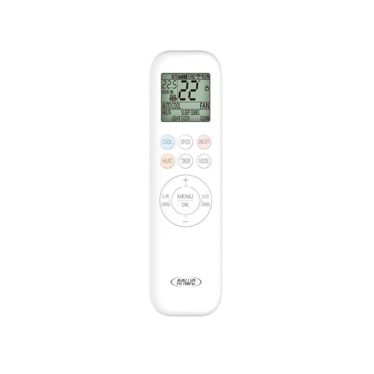 Aire Acondicionado Split Anwo Inverter New ECOFLOW 12000BTU c WF-5