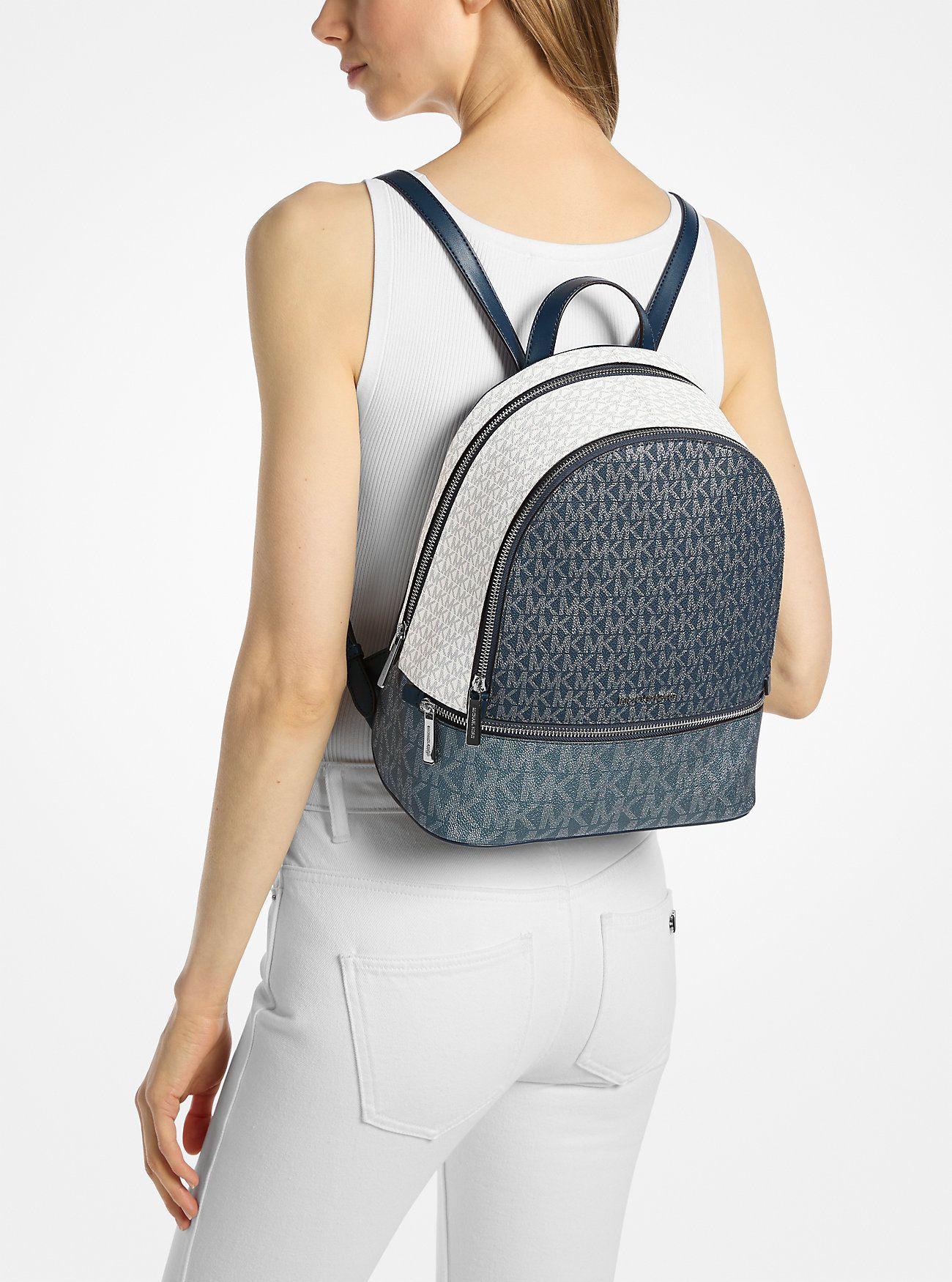 Mochila Michael Kors Rhea Metallic-2