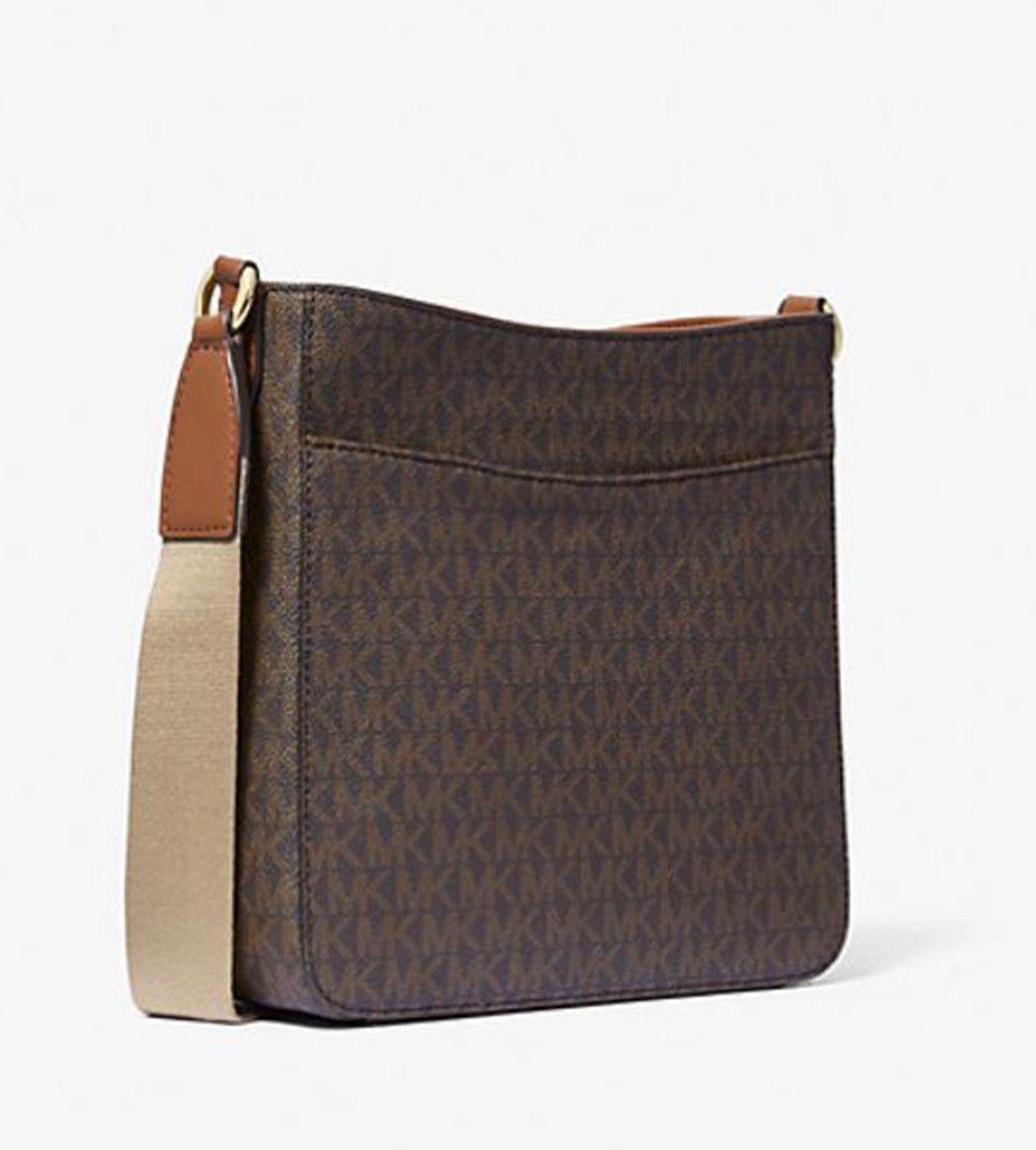 Cartera Michael Kors Metallic Messenger-2