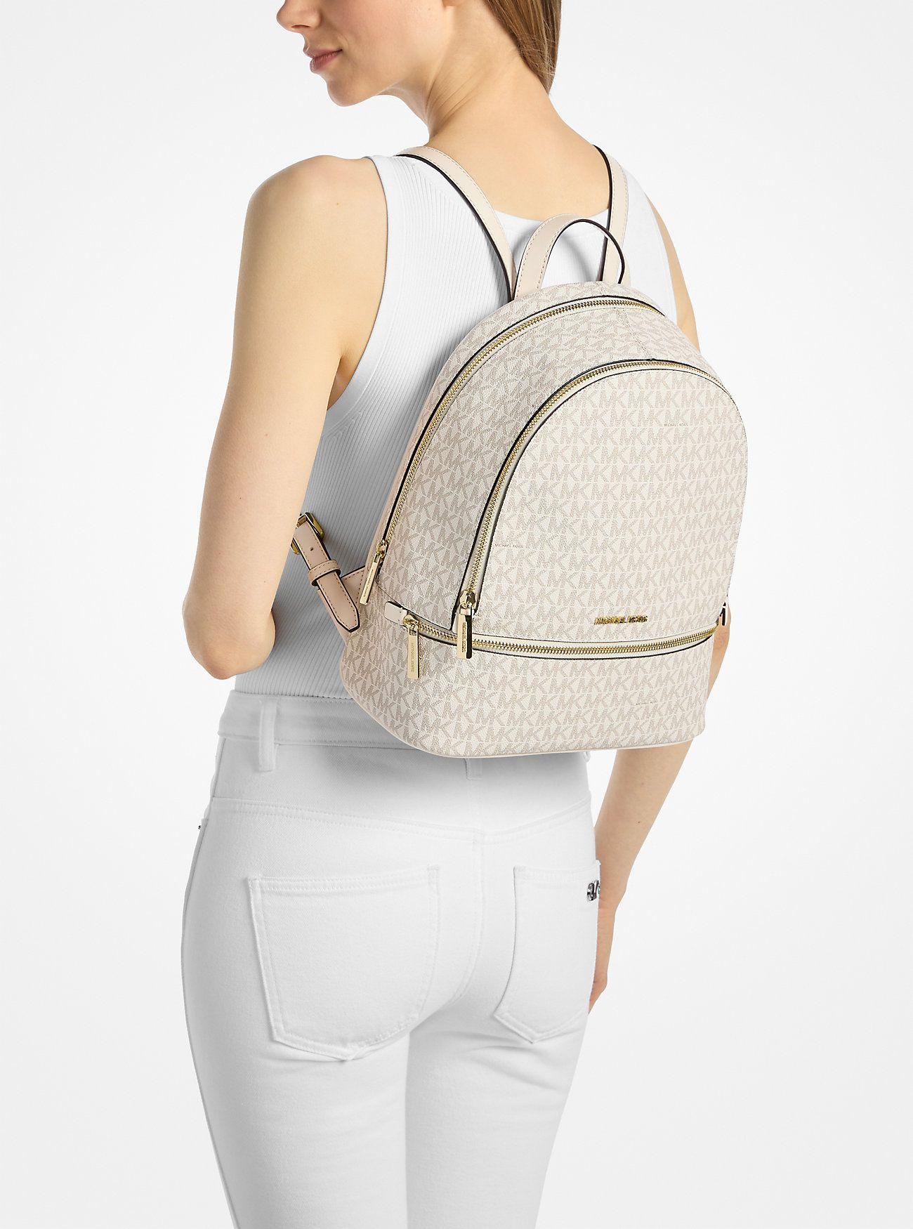 Mochila Michael Kors Rhea Vainila-2
