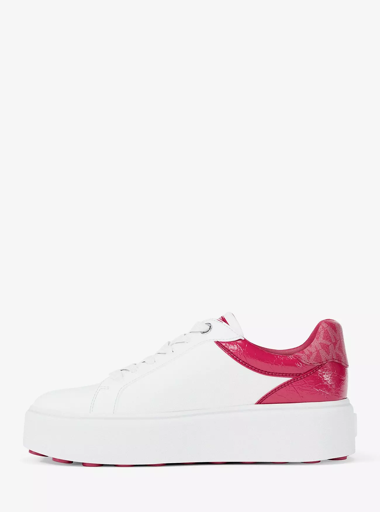 Zapatillas Michael Kors Romey Embellished Mixed-Media Rosa-2
