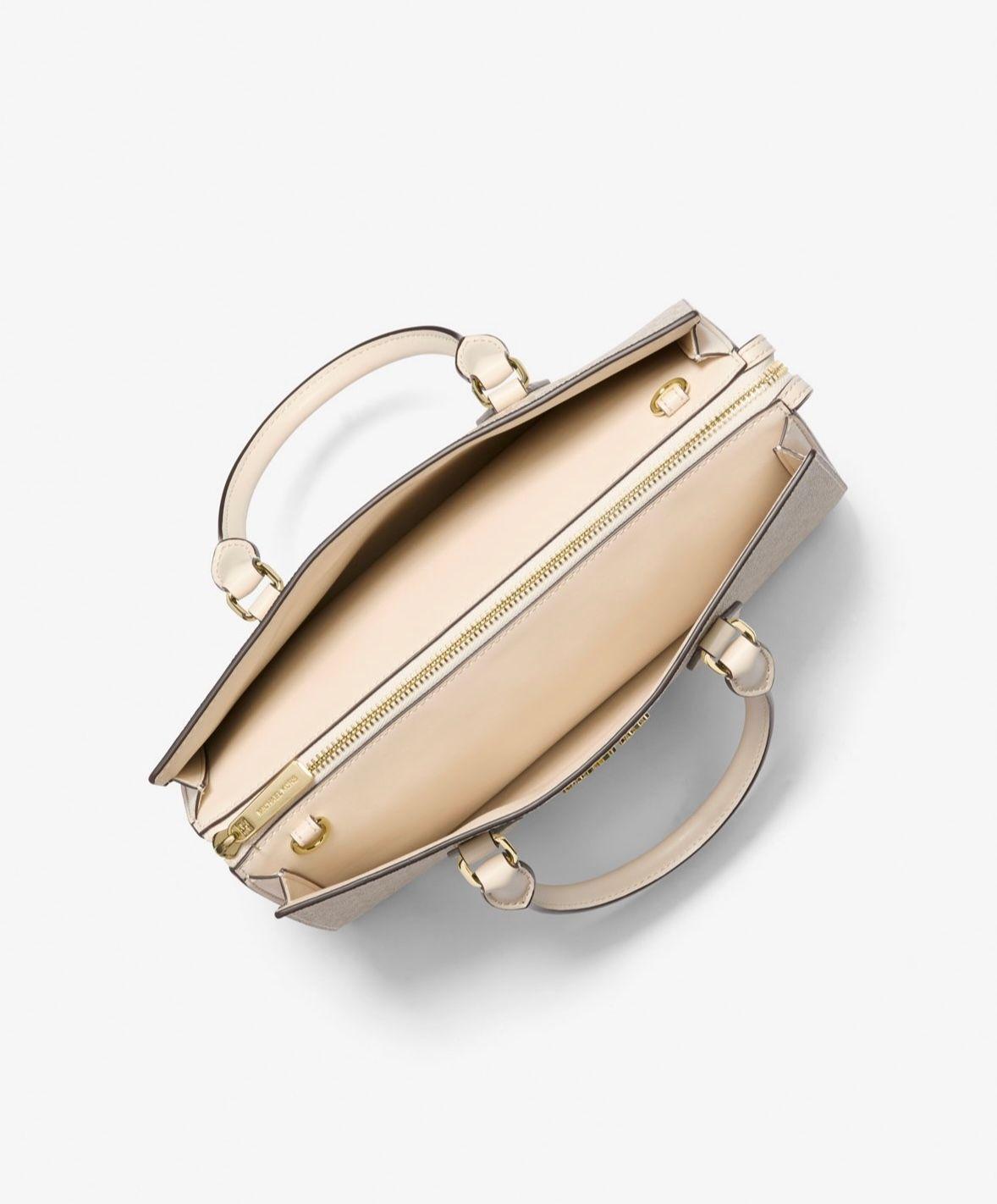 Cartera Michael Kors Sheila Satchel Metallic-2