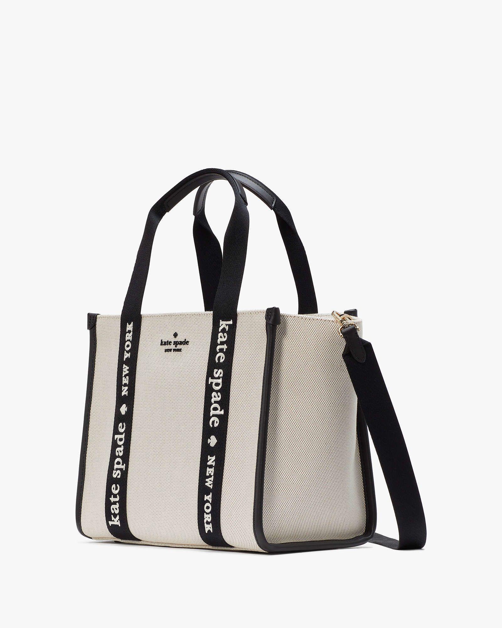 Cartera Kate Spade Small Tote Kip Canvas-2
