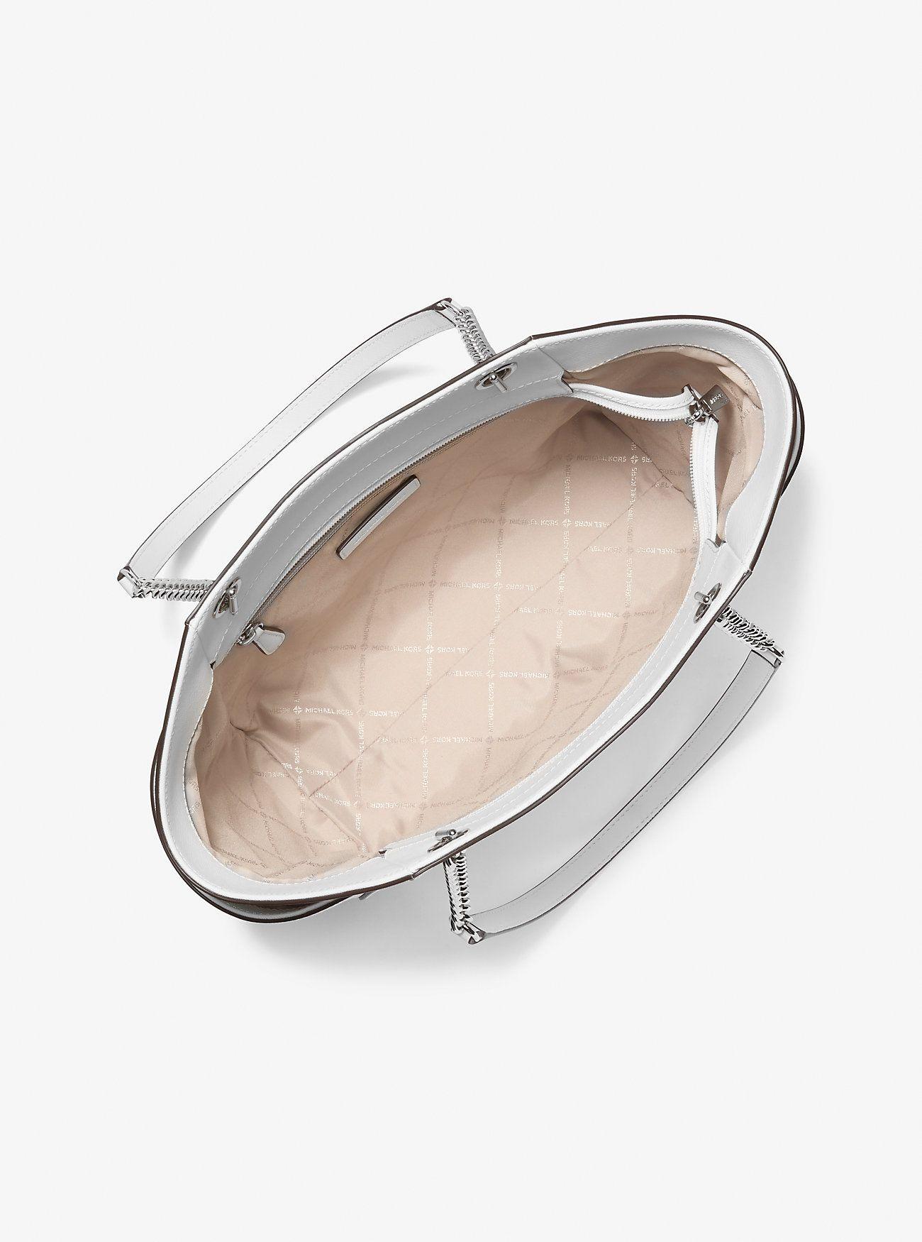 Cartera Michael Kors Signature White -1