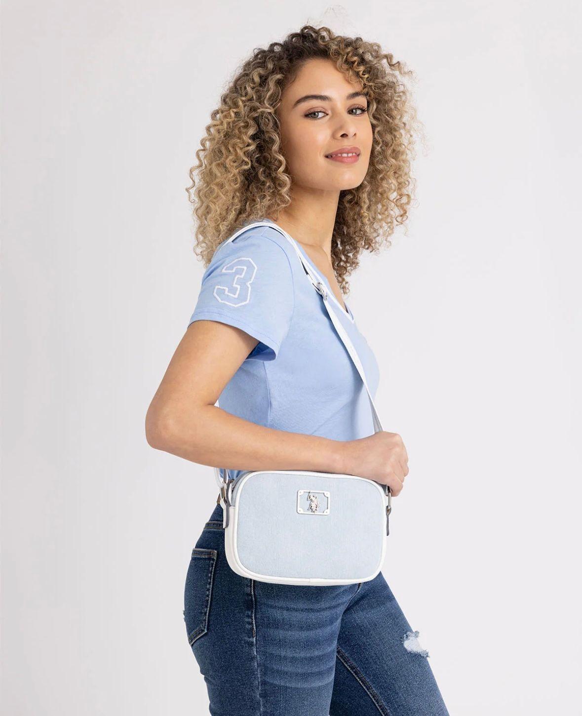 Cartera US Polo Assn Denim Bag-4
