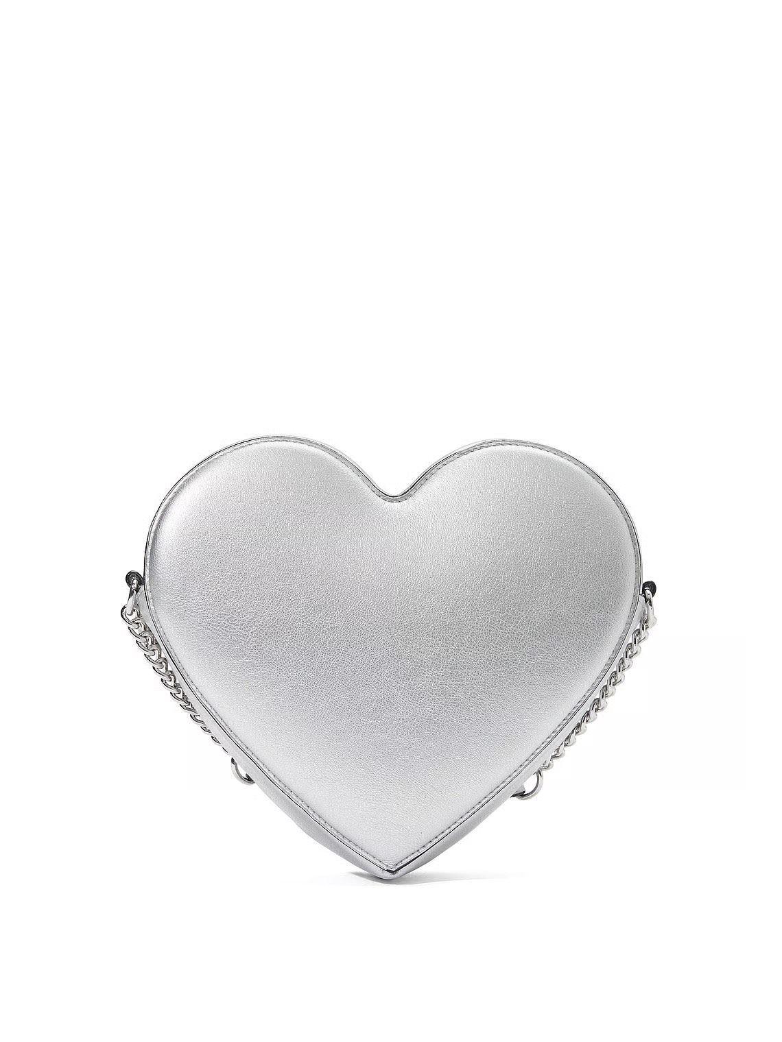 Cartera Victoria's Secret Heart Grey-3