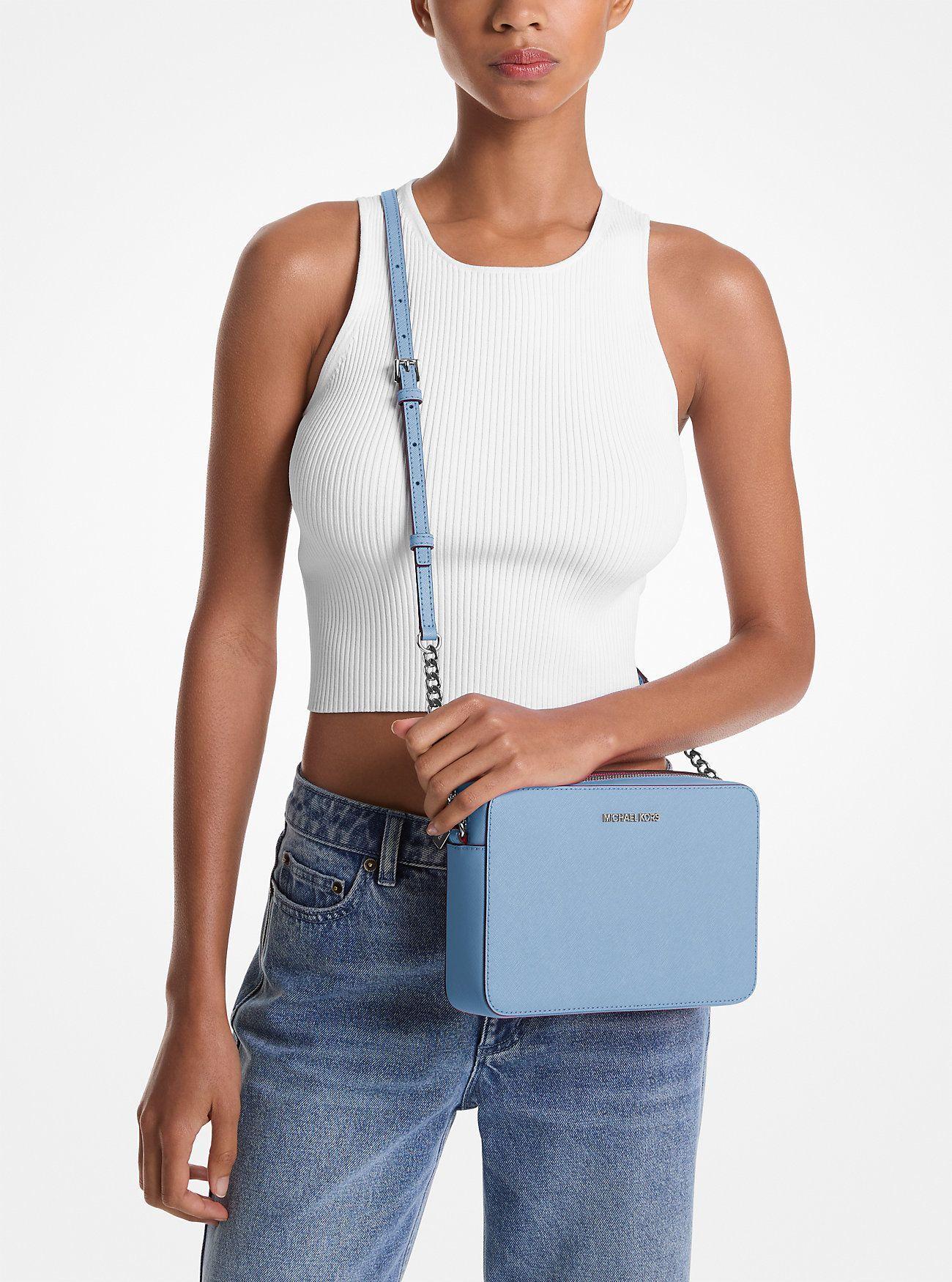 Cartera Michael Kors Clasica Sky Blue-2
