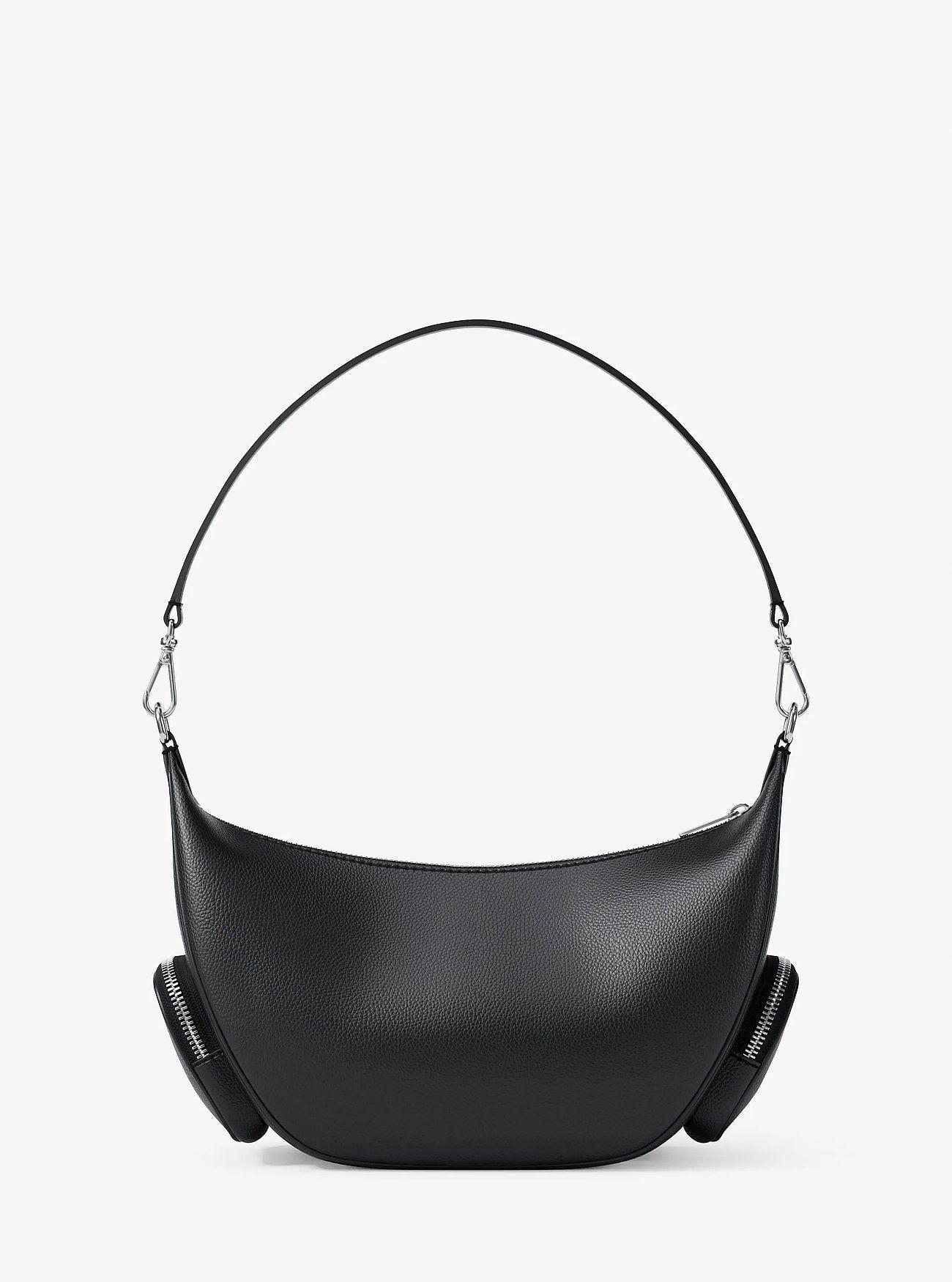 Cartera Michael Kors Merritt Black Leather-2