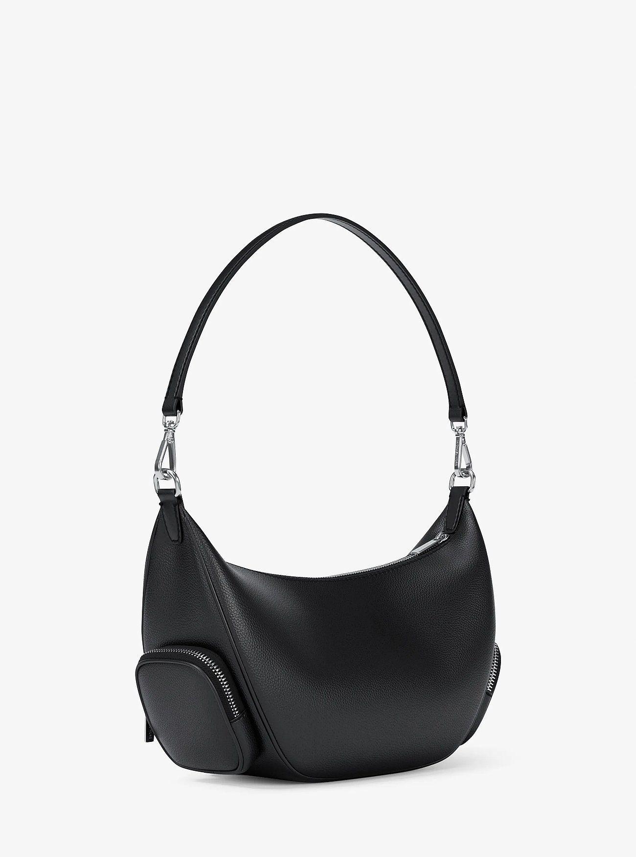 Cartera Michael Kors Merritt Black Leather-4