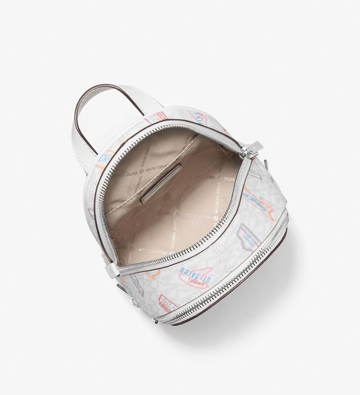 Mochila Michael Kors Mini Rhea Printed-1