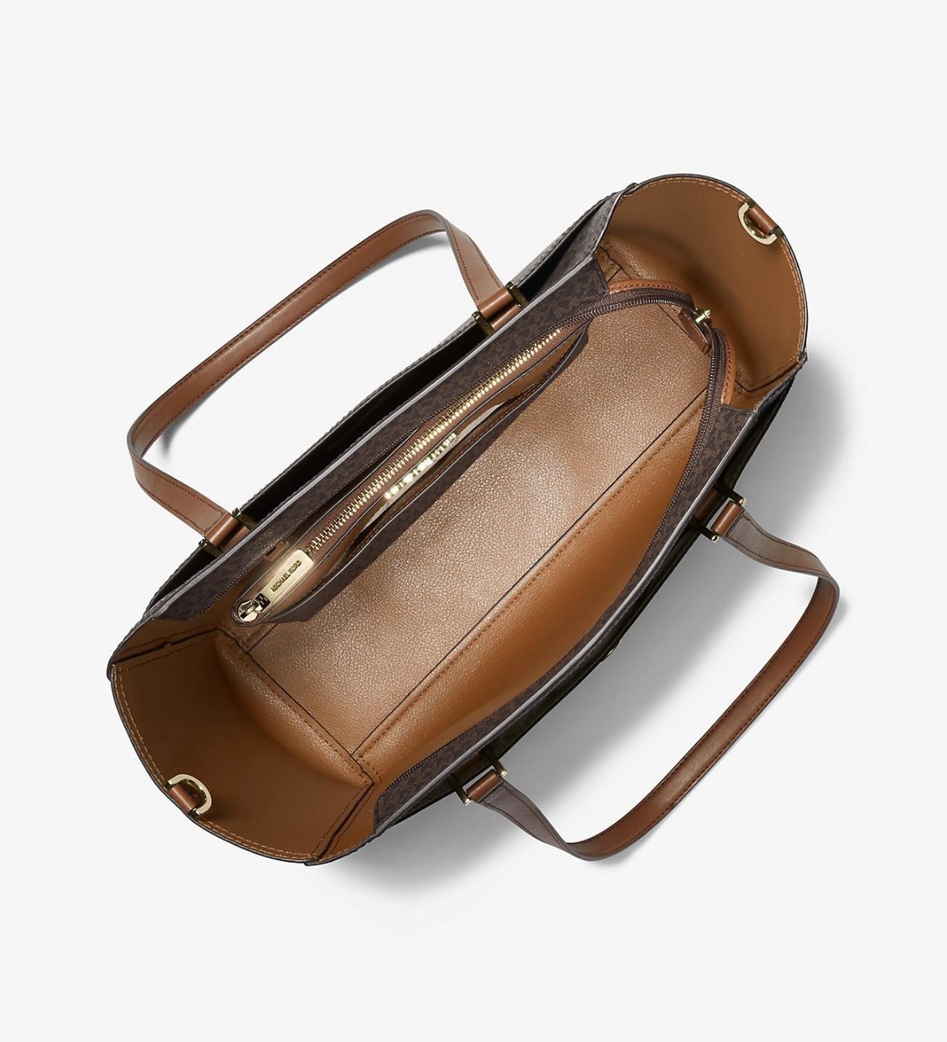 Cartera Michael Kors Maisie 3 en 1 Café-1